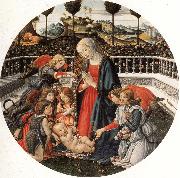 Francesco Botticini, The Adoration of the Child